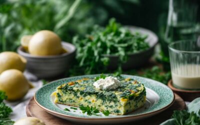 Frittata con Cime di Rapa e Ricotta