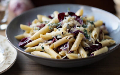 Penne al Radicchio Tardivo e Gorgonzola