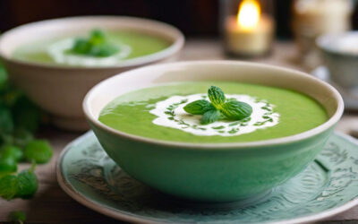 Vellutata di Piselli con Menta e Panna