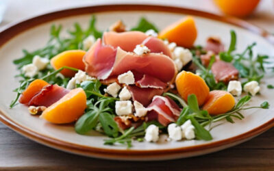 Insalata di Albicocche e Prosciutto Crudo