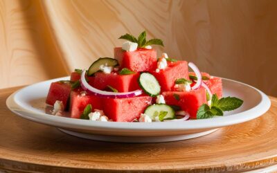 Insalata di Anguria e Feta