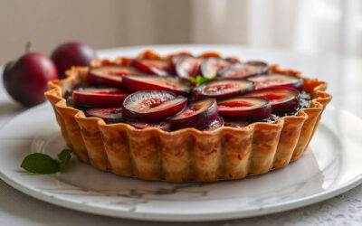 Crostata alle Prugne Santa Clara